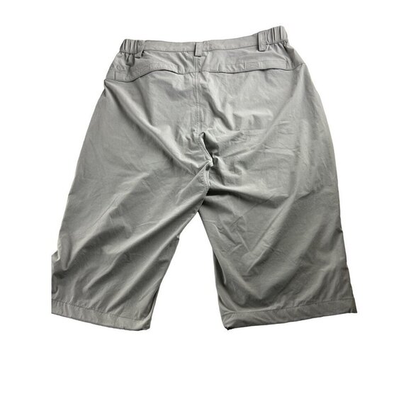 Baleaf Men's Lightweight Quick-Dry Hiking Shorts‎ M Elastic Waistband Light Gray - Picture 4 of 5